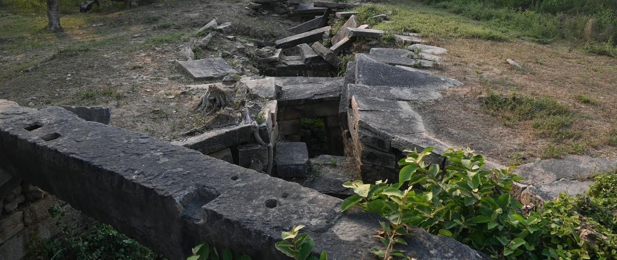 ASI Restores 800-Year-Old Shivling-Shaped Stepwell At Bateshwar In Morena