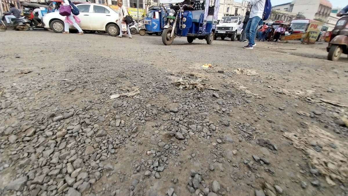 Bhopal: Public Works Department Yet To Assess Overall Road Damage