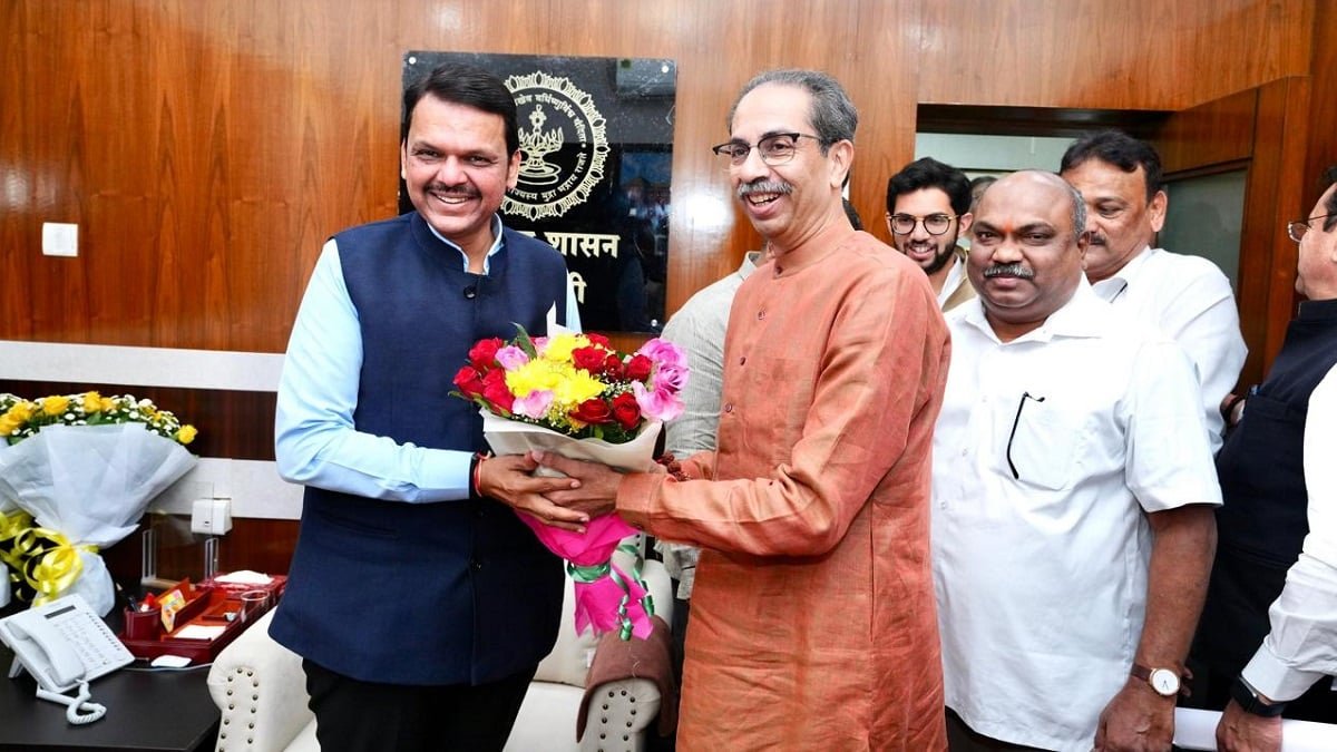 Uddhav, Fadnavis Meet Causes A Political Flutter