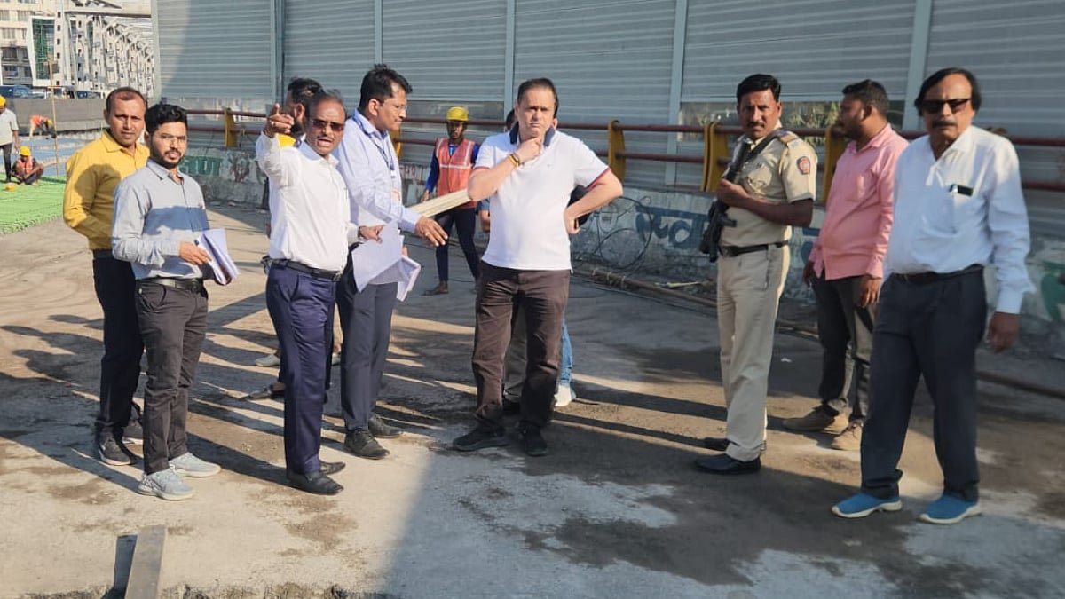 Mumbai: MLA Ameet Satam Reviews Andheri’s Gokhale Bridge Progress; May 2025 Opening Expected After Delays