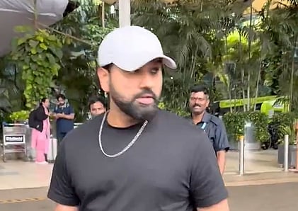 ‘Aa Jaao, Chod Deta Hoon Tumko’: Rohit Sharma Tells Physiotherapist Amit Dubey At Mumbai International Airport After Undergoing Fitness Tests In Bengaluru; Video