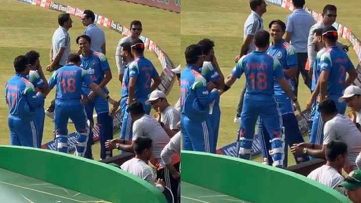 VIDEO: Virat Kohli Teases Yashasvi Jaiswal For His Salman Khan-like ‘Tere Naam’ Hairstyle In Hilarious Video