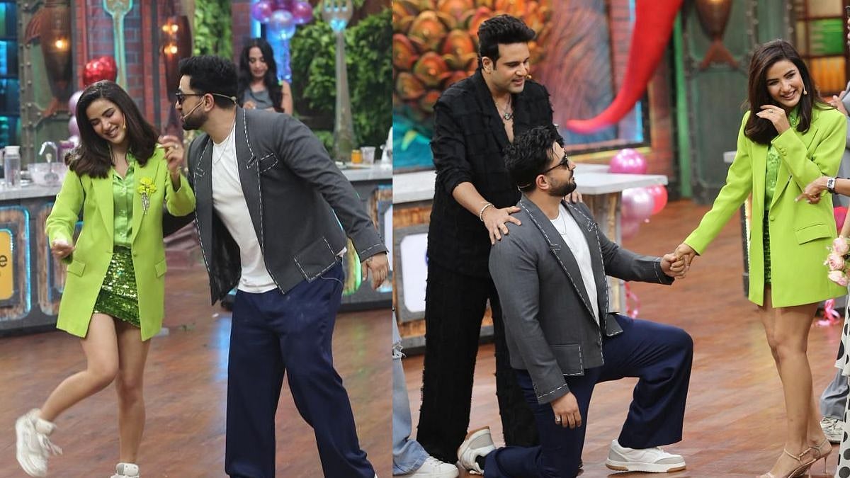 ‘Ye Meri Last Valentine Hai’: Jasmin Bhasin Turns Emotional As She Surprises Aly Goni On Laughter Chefs 3