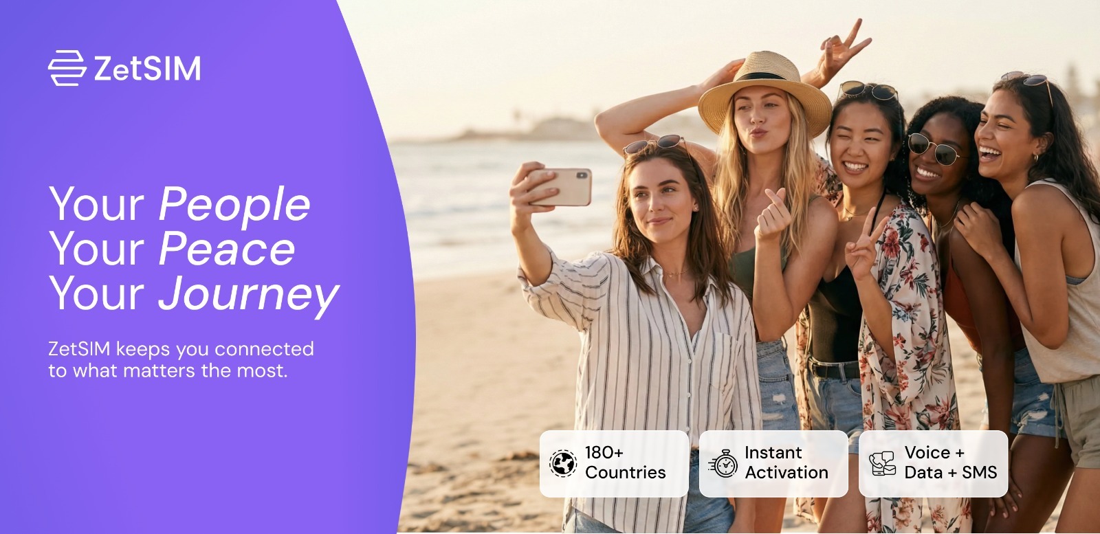 ZetSIM eSIM Card for International Travel