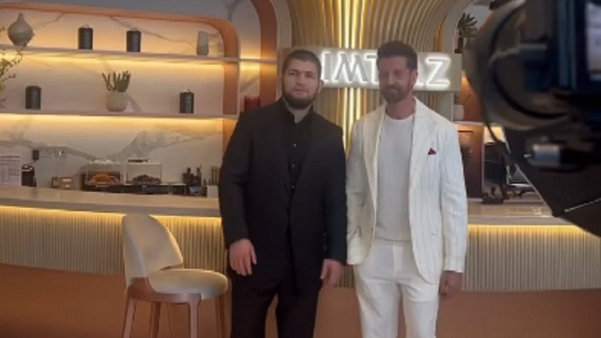 WATCH: MMA Legend Khabib Nurmagomedov And Hrithik Roshan Shoot Together For Advertisement
