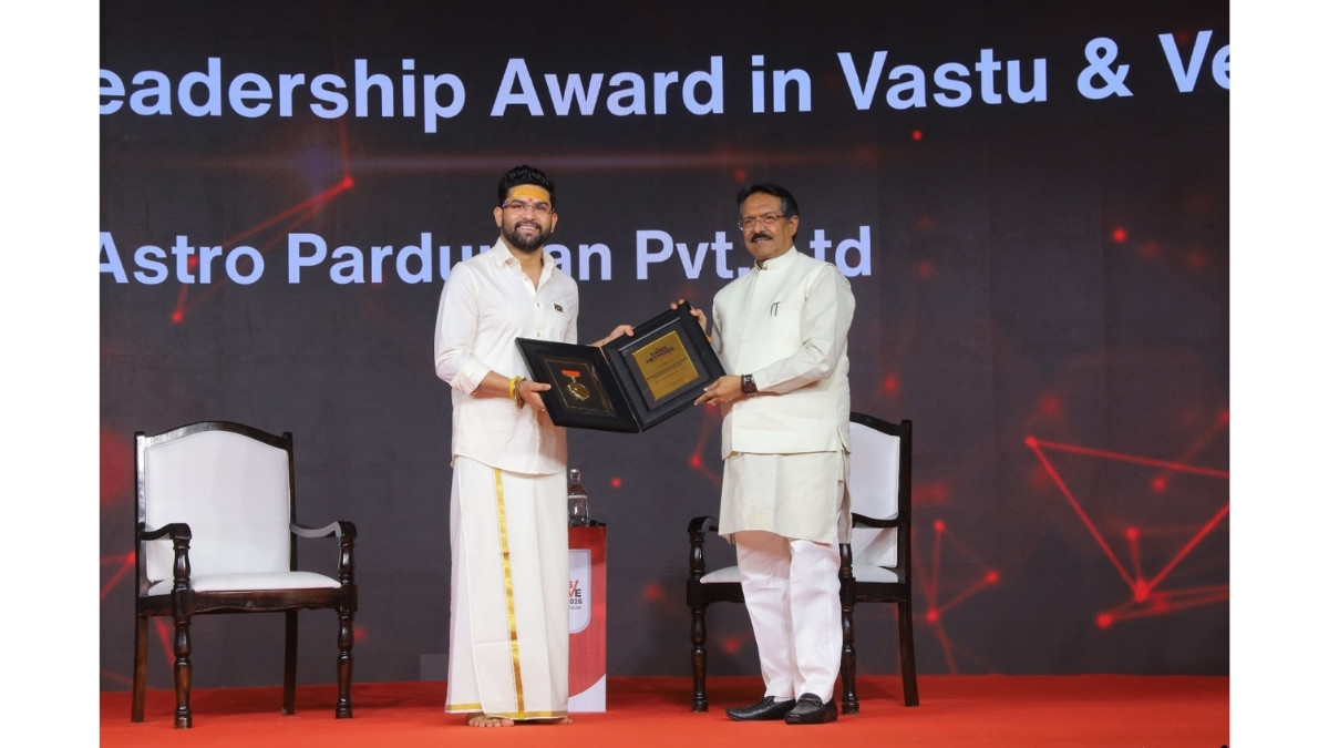 Astro Parduman Wins Global Architectural Leadership Award for Excellence in Vastu and Vedic Sciences 2026