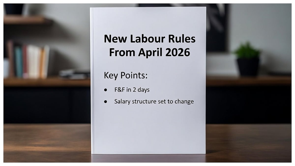 New Labour Rules From April 2026, F&F In 2 Days And Salary Structure Set To Change